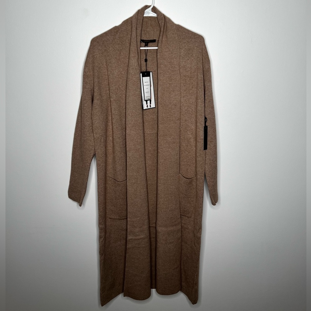 Max Sport - NWT - Long Cardigan - Small - Heather Sand